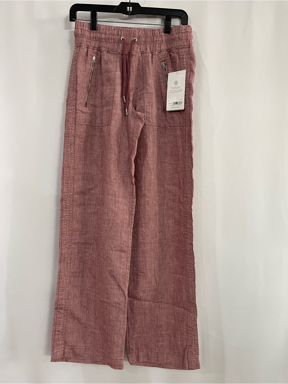 Athleta Cabo Linen Wide Leg Pant women’s size 4